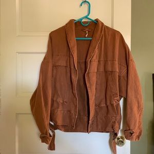 Free People Oversized Bomber Dolman Jacket